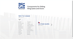 Desktop Screenshot of cais.cz